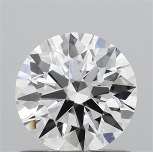 Picture of Lab Grown Diamond 0.80 Carats, Round with Ideal Cut, E Color, VVS2 Clarity and Certified by IGI