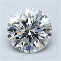 Diamante Natural 5.07 quilates, Redondo , Color G, claridad SI2 y certificado GIA