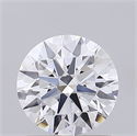 Lab Grown Diamond 1.15 Carats, Round with Ideal Cut, D Color, VS1 Clarity and Certified by IGI