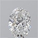 Natural Diamond 1.01 Carats, Oval with  Cut, F Color, IF Clarity and Certified by GIA