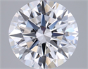 Lab Grown Diamond 2.51 Carats, Round with Ideal Cut, D Color, VVS2 Clarity and Certified by IGI