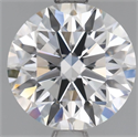 Lab Grown Diamond 2.13 Carats, Round with Excellent Cut, F Color, VVS2 Clarity and Certified by IGI