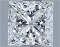Diamante Natural 1.00 quilates, Princesa , Color H, claridad VVS1 y certificado IGI
