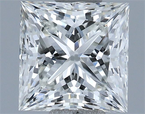 Foto Diamante Natural 1.00 quilates, Princesa , Color H, claridad VVS1 y certificado IGI de