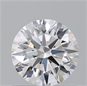 Natural Diamond 0.70 Carats, Round with Excellent Cut, E Color, VS2 Clarity and Certified by GIA