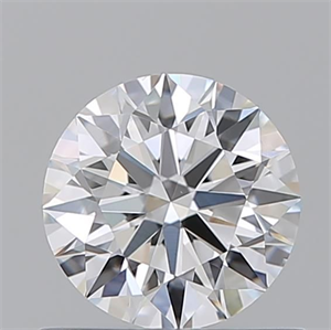 Picture of Natural Diamond 0.70 Carats, Round with Excellent Cut, E Color, VS2 Clarity and Certified by GIA