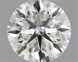 Picture of Natural Diamond 0.70 Carats, Round with Very Good Cut, G Color, VVS1 Clarity and Certified by IGI