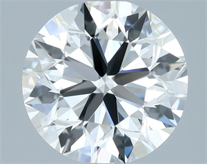 Foto Diamante Natural 1.90 quilates, Redondo , Color F, claridad VVS2 y certificado IGI de