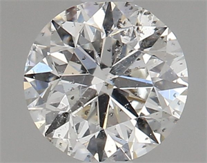 Picture of Natural Diamond 0.70 Carats, Round with Very Good Cut, E Color, I1 Clarity and Certified by GIA