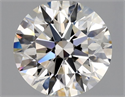 Diamante Natural 0.80 quilates, Redondo , Color I, claridad IF y certificado GIA