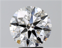 Natural Diamond 3.52 Carats, Round with Excellent Cut, D Color, VS1 Clarity and Certified by GIA