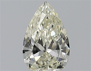 Picture of Natural Diamond 0.33 Carats, Pear with  Cut, L Color, SI1 Clarity and Certified by GIA