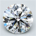 Diamante Natural 3.01 quilates, Redondo , Color D, claridad SI1 y certificado GIA