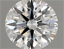 Del inventario de diamantes de laboratorio, 1.02 quilates, Redondo , Color D, claridad VVS2 y certificado IGI
