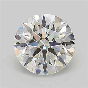 Picture of Lab Grown Diamond 1.03 Carats, Round with Ideal Cut, D Color, VS1 Clarity and Certified by IGI