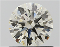 Diamante Natural 0.71 quilates, Redondo , Color K, claridad VVS2 y certificado IGI