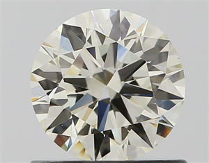Picture of Natural Diamond 0.71 Carats, Round with Excellent Cut, K Color, VVS2 Clarity and Certified by IGI