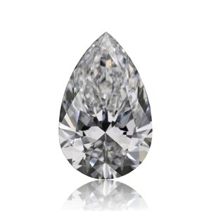 Foto Diamante Natural 0.53 quilates, De pera , Color D, claridad VS1 y certificado GIA de