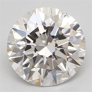 Picture of Natural Diamond 0.80 Carats, Round with Excellent Cut, I Color, VVS2 Clarity and Certified by GIA