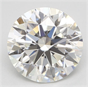 Natural Diamond 0.92 Carats, Round with Excellent Cut, H Color, VS1 Clarity and Certified by GIA
