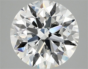 Picture of Lab Grown Diamond 3.01 Carats, Round with Excellent Cut, F Color, VVS2 Clarity and Certified by IGI