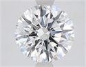 Lab Grown Diamond 1.58 Carats, Round with Ideal Cut, E Color, VS1 Clarity and Certified by IGI