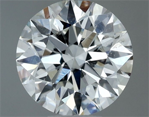 Picture of Natural Diamond 0.70 Carats, Round with Excellent Cut, F Color, SI1 Clarity and Certified by IGI