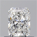 Diamante Natural 0.53 quilates, Radiante , Color E, claridad VVS1 y certificado GIA