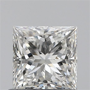 Foto Diamante Natural 0.71 quilates, Princesa , Color H, claridad VVS2 y certificado GIA de