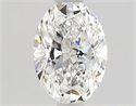 Diamante Natural 0.60 quilates, Ovalado , Color E, claridad VVS1 y certificado GIA