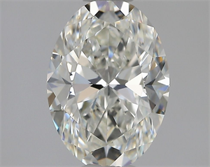Picture of Natural Diamond 1.20 Carats, Oval with  Cut, H Color, VS1 Clarity and Certified by GIA