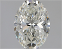 Natural Diamond 1.20 Carats, Oval with  Cut, H Color, VS1 Clarity and Certified by GIA