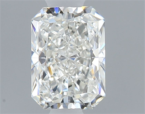 Picture of Natural Diamond 0.50 Carats, Radiant with  Cut, H Color, VS1 Clarity and Certified by GIA