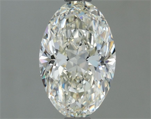 Picture of Natural Diamond 1.00 Carats, Oval with  Cut, I Color, VVS2 Clarity and Certified by IGI