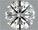 Lab Grown Diamond 1.14 Carats, Round with Ideal Cut, D Color, VVS2 Clarity and Certified by IGI
