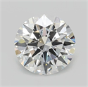 Lab Grown Diamond 2.76 Carats, Round with Excellent Cut, E Color, VS1 Clarity and Certified by IGI