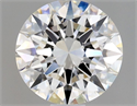 Natural Diamond 0.80 Carats, Round with Excellent Cut, F Color, VS1 Clarity and Certified by GIA