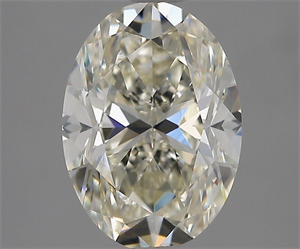 Picture of Natural Diamond 2.01 Carats, Oval with  Cut, J Color, VS2 Clarity and Certified by GIA