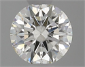 Natural Diamond 0.40 Carats, Round with Excellent Cut, I Color, SI1 Clarity and Certified by IGI
