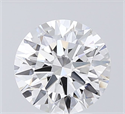 Del inventario de diamantes de laboratorio, 2.59 quilates, Redondo , Color E, claridad VVS2 y certificado IGI