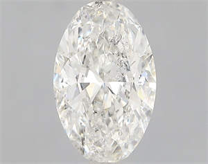 Picture of Natural Diamond 1.02 Carats, Oval with  Cut, H Color, I1 Clarity and Certified by GIA