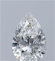 Diamante Natural 0.60 quilates, De pera , Color F, claridad VS2 y certificado GIA