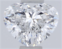 Natural Diamond 0.40 Carats, Heart with  Cut, D Color, VVS1 Clarity and Certified by GIA