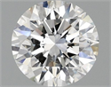 Lab Grown Diamond 1.47 Carats, Round with Ideal Cut, E Color, VS1 Clarity and Certified by IGI