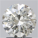 Diamante Natural 1.90 quilates, Redondo , Color J, claridad VVS1 y certificado IGI