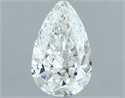 Natural Diamond 1.01 Carats, Pear with  Cut, G Color, SI2 Clarity and Certified by GIA