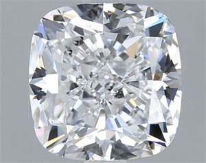 Foto Diamante Natural 1.70 quilates, Del cojín , Color E, claridad SI1 y certificado GIA de