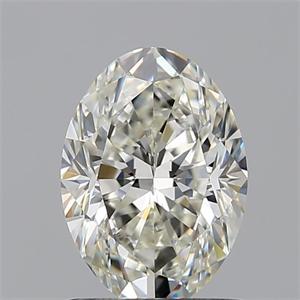 Picture of Natural Diamond 0.91 Carats, Oval with  Cut, I Color, VS1 Clarity and Certified by GIA
