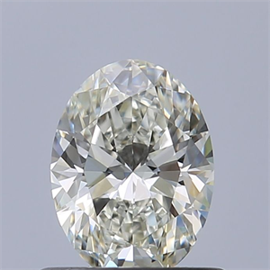 Foto Diamante Natural 0.60 quilates, Ovalado , Color H, claridad VVS2 y certificado IGI de