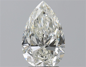 Foto Diamante Natural 3.01 quilates, De pera , Color J, claridad SI2 y certificado GIA de